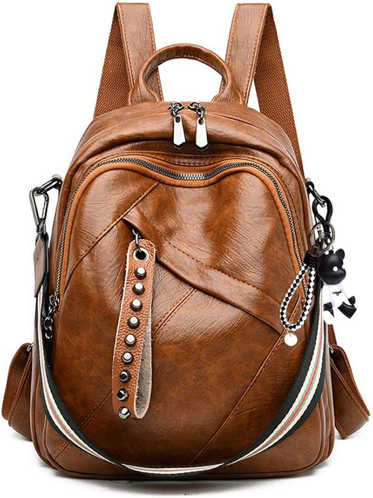 borsa-zainetto-268rot-1.jpg BUKESIYI Donna Borsa Zaino Elegante Zainetto Borse a Tracolla Zaini Antifurto Zainetti 2025 PU Pelle IT78196 Marrone : Amazon.it: Moda - immagine 1