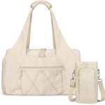 Outplea 20L Borsa Palestra Donna Piccola, Borsa Sportivo Yoga con Scomparto per Scarpe, Borsone Piscina con Borsone per Borraccia, Gym Duffel Bag per ...