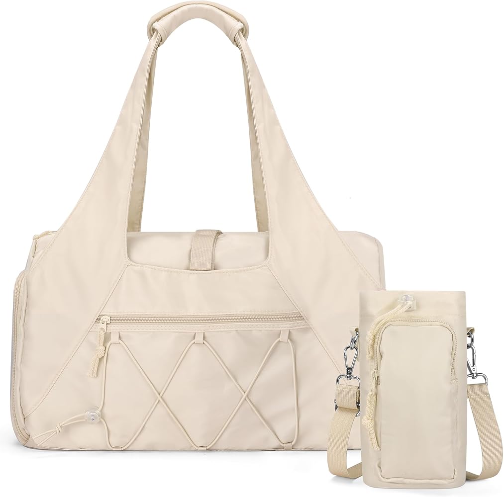 borse-palestra-donna-082vdk-1.jpg Outplea 20L Borsa Palestra Donna Piccola, Borsa Sportivo Yoga con Scomparto per Scarpe, Borsone Piscina con Borsone per Borraccia, Gym Duffel Bag per ... - immagine 1