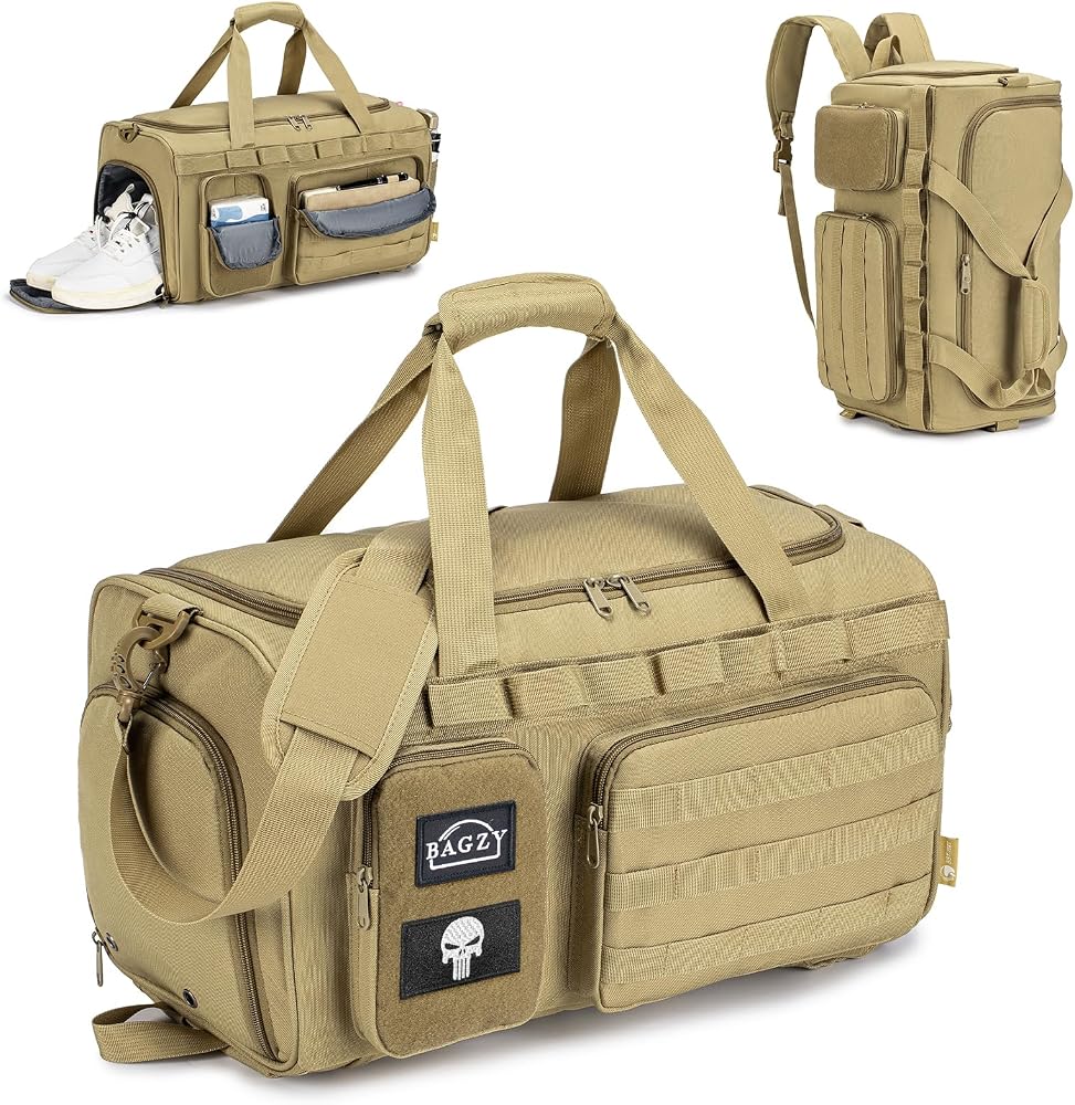 borsone-per-palestra-343gbn-1.jpg BAGZY Borsone Palestra Uomo 40 Litri, Zaino da Palestra Zaino Tattico Militare Borsa Crossfit Borsone Viaggio Impermeabile Borsoni Viaggio Con ... - immagine 1