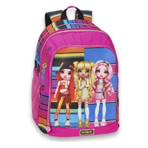 zainetti-bambina-474pdv-1.jpg Rainbow High Zaino Organizzato Bambina Scuola Elementare 71780 - immagine 1
