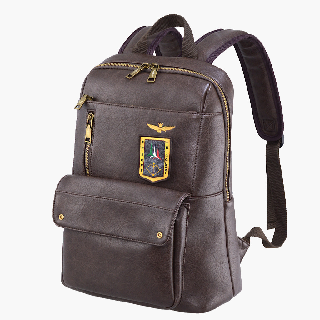 zainetto-piccolo-uomo-627sww-1.jpg Zainetto piccolo porta PC linea Pilot Aeronautica Militare Bags - immagine 1