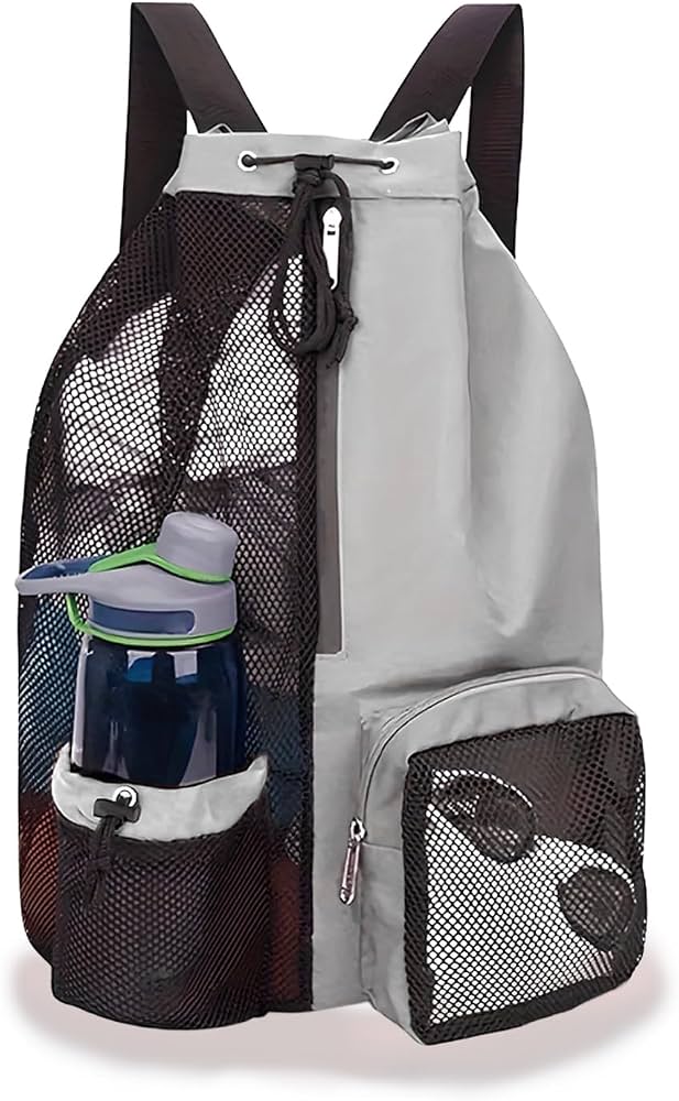 zaino-da-mare-406rlb-1.jpg dellyy Zaino Mare, Zaino Da Spiaggia, Borsa Giochi Mare, Sportivo Impermeabile Di Grande Capienza, Unisex, Adatto Per Il Bagno, Il Nuoto, Il Fitness e ... - immagine 1