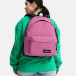 EASTPAK Zaino PADDED PAK'R rosa glitterato con tasca frontale