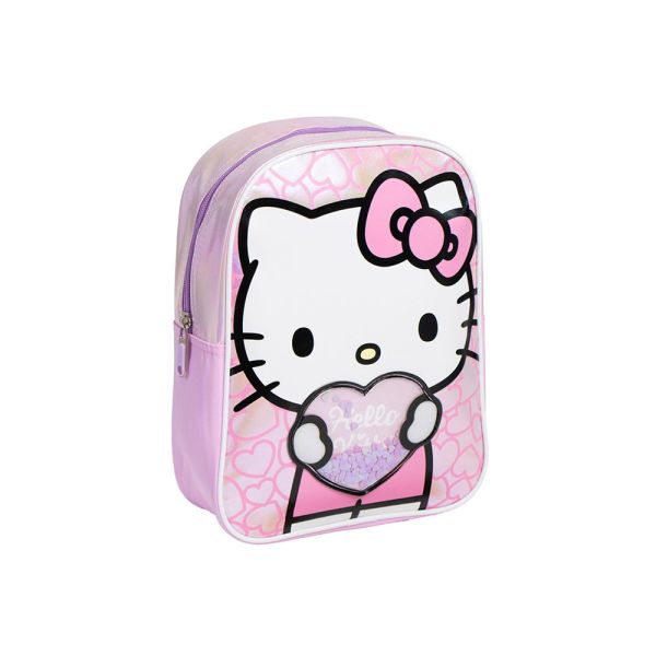 zaino-hello-kitty-131edu-1.jpg Safta HELLO KITTY ICONIC – Zaino Scolastico Con Carrello, 22x10x27 Cm, Rosso/Bianco, Impermeabile E Resistente, Per Bambini Zaino Carrello Hello Kitty - immagine 1