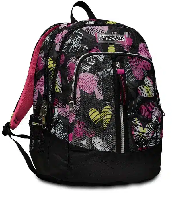 zaino-seven-elementari-518zhd.webp Zaino SEVEN Advanced KIDDIE CRUSH Cuori e Paillettes - immagine 1